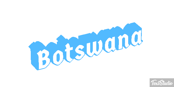 Botswana Effetto testo