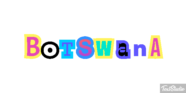 Botswana Effetto testo