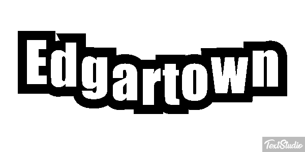 Edgartown テキスト効果