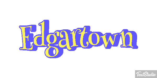 Edgartown テキスト効果