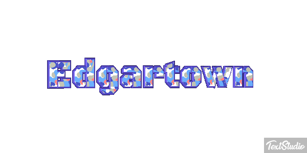 Edgartown テキスト効果