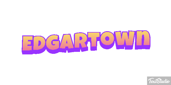 Edgartown テキスト効果
