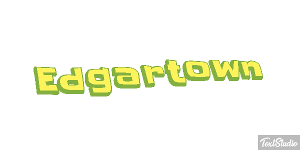 Edgartown テキスト効果