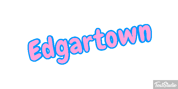 Edgartown テキスト効果