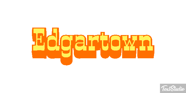 Edgartown テキスト効果