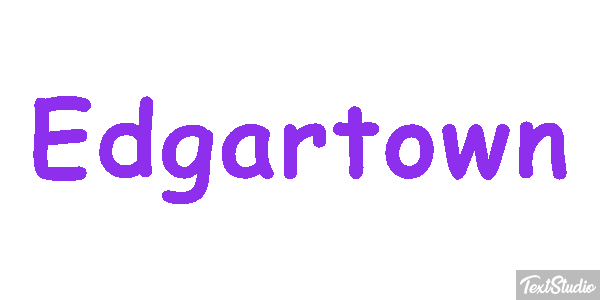 Edgartown テキスト効果