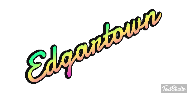 Edgartown テキスト効果
