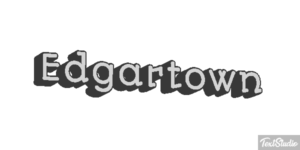 Edgartown テキスト効果