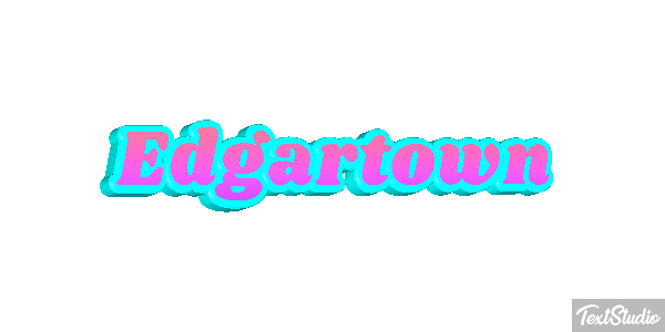 Edgartown テキスト効果
