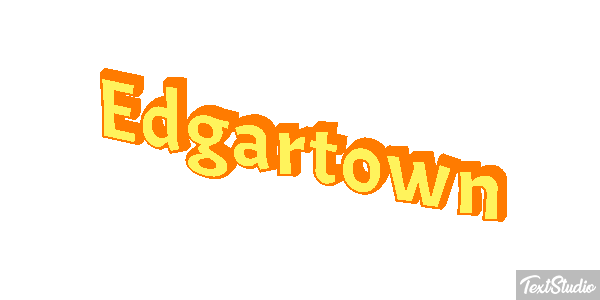 Edgartown テキスト効果