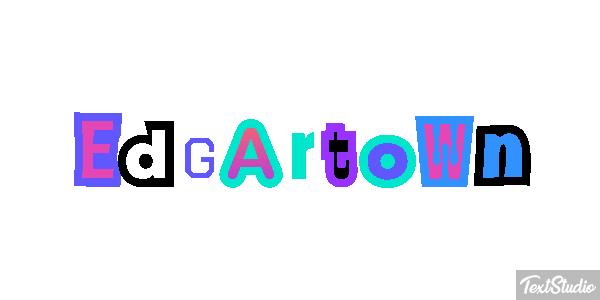 Edgartown テキスト効果