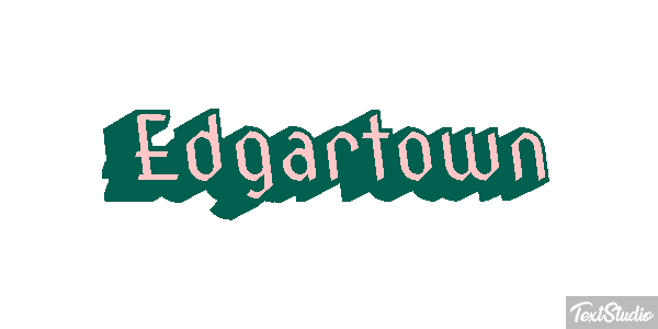 Edgartown テキスト効果