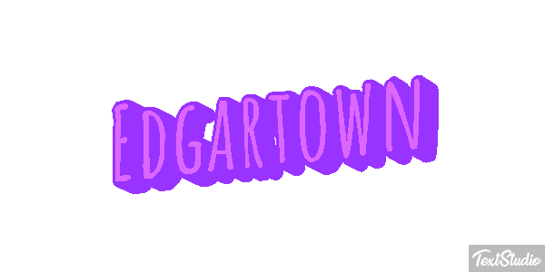 Edgartown テキスト効果