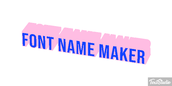 Font Name Maker Text effect