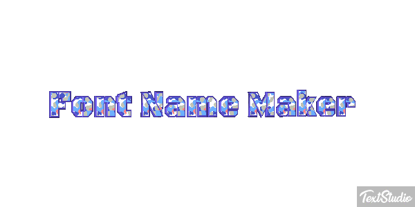 Font Name Maker Text effect