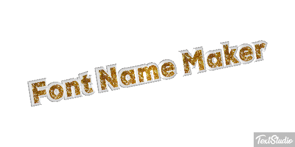 Font Name Maker Text effect