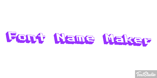 Font Name Maker Text effect