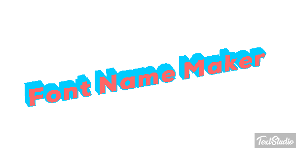 Font Name Maker Text effect