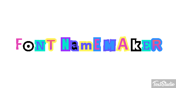 Font Name Maker Text effect