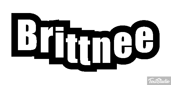 Brittnee Text effect