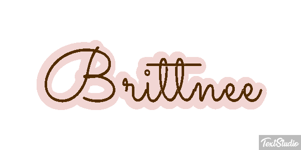 Brittnee Text effect