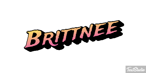 Brittnee Text effect