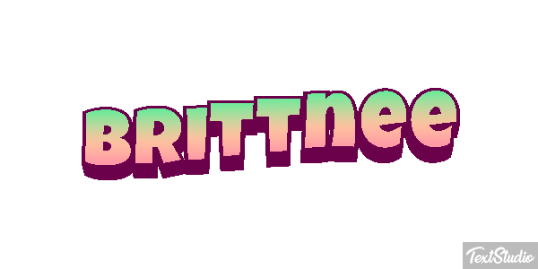 Brittnee Text effect