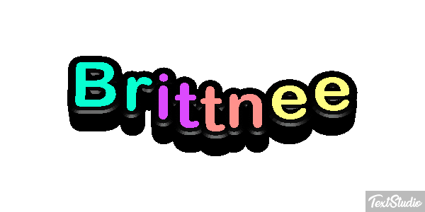 Brittnee Text effect