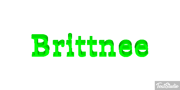 Brittnee Text effect