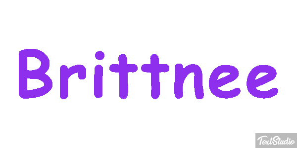 Brittnee Text effect