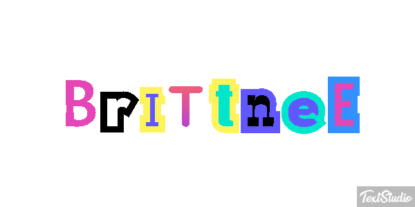 Brittnee Text effect
