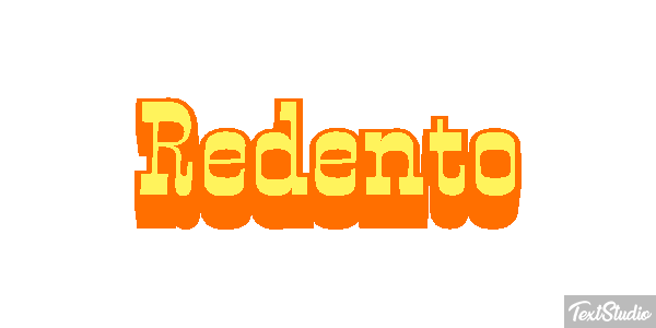 Redento Effetto testo