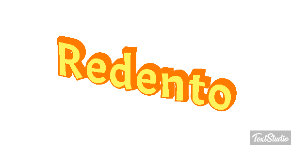 Redento Effetto testo
