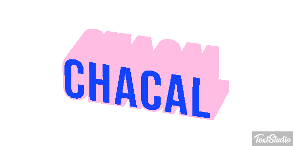 Chacal Efecto de texto
