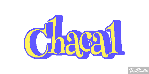 Chacal Efecto de texto
