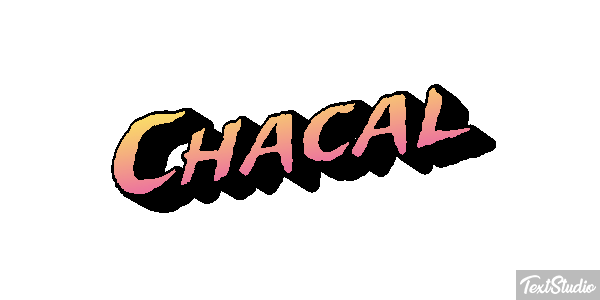 Chacal Efecto de texto