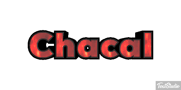 Chacal Efecto de texto