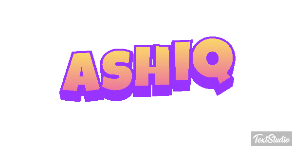 Ashiq Effetto testo
