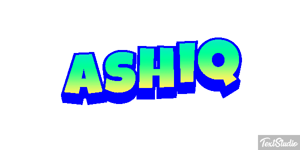 Ashiq Effetto testo