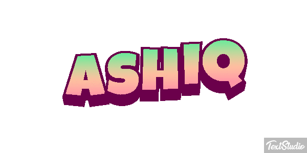 Ashiq Effetto testo