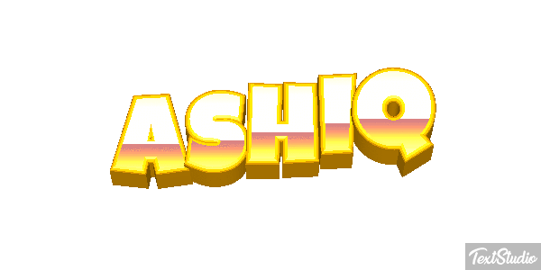 Ashiq Effetto testo