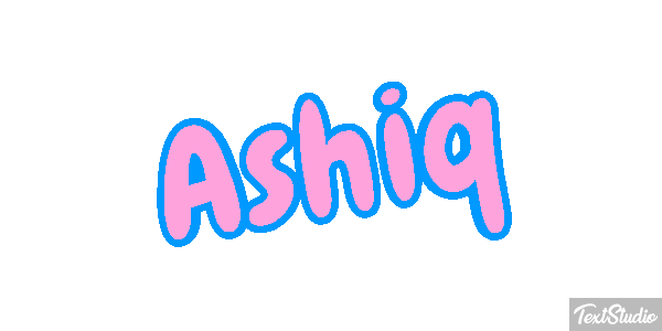 Ashiq Effetto testo