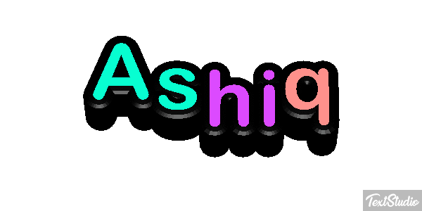 Ashiq Effetto testo