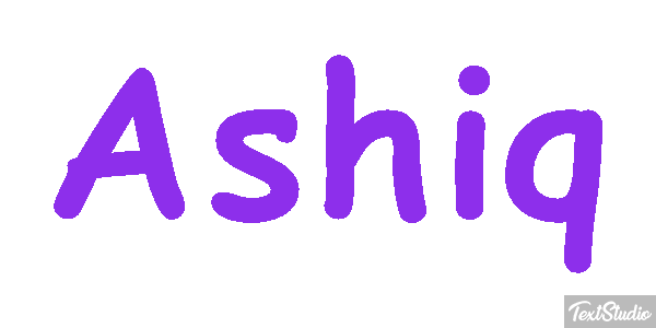 Ashiq Effetto testo