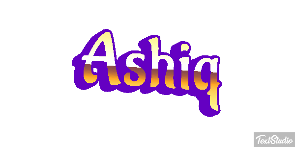 Ashiq Effetto testo