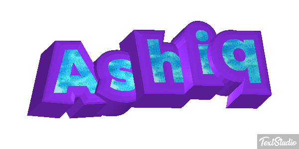 Ashiq Effetto testo