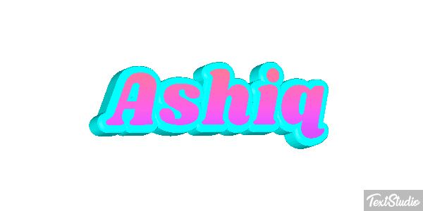 Ashiq Effetto testo
