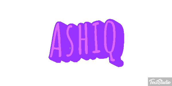Ashiq Effetto testo