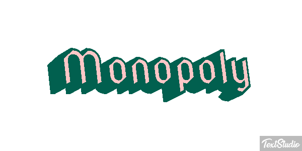 Monopoly Text effect
