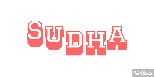 Sudha Efecto de texto